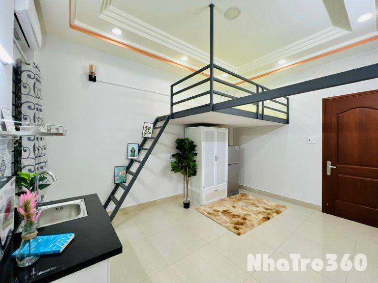 Phòng Full nội thất Chung Cư Xá Phú Lâm Bà hom, Q6