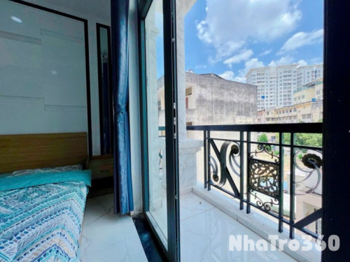 Cho Thuê Căn Hôj Studio Ban Công Full Nội Thất Q10