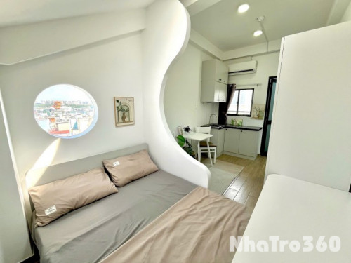 Cho thuê căn hộ Q4, Đường Nguyễn Thần Hiến, gần ĐH Nguyễn Tất Thành, Chợ Xóm Chiếu, Cầu Tân Thuận