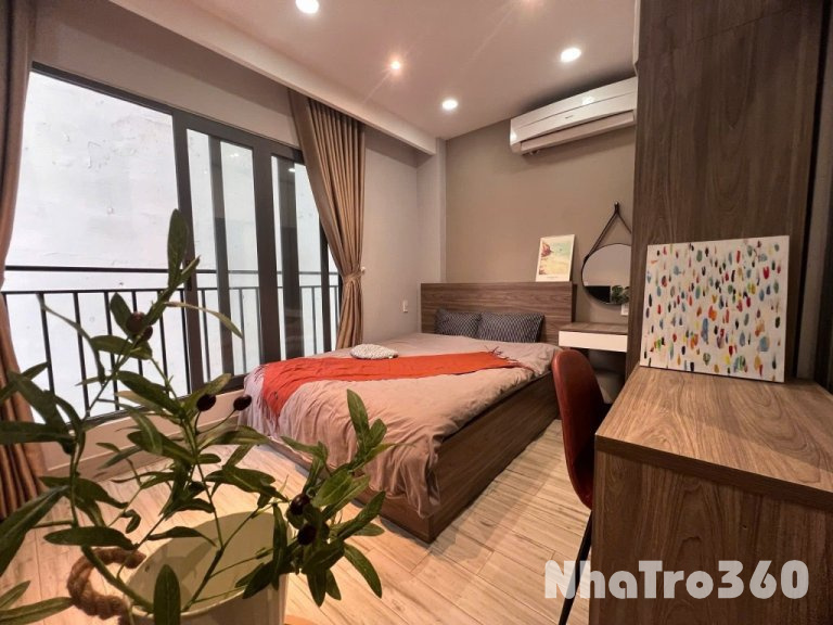 Căn Hộ Dịch Vụ 1PN Full Nội Thất, Ban Công Thoáng