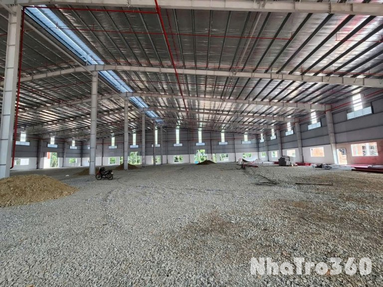 Cho thuê 10.000m² – 20.000m² nhà xưởng mới bàu bàng bình dương – pccc tự động, điện 1.250kva, giấy tờ đầy đủ