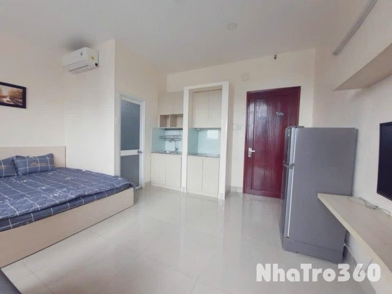 Cho thuê studio full nội thất Q4 gần Đh Luật,…