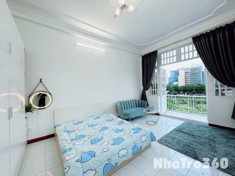 1pn ban công máy giặt riêng rộng 40m2 gần sân bay