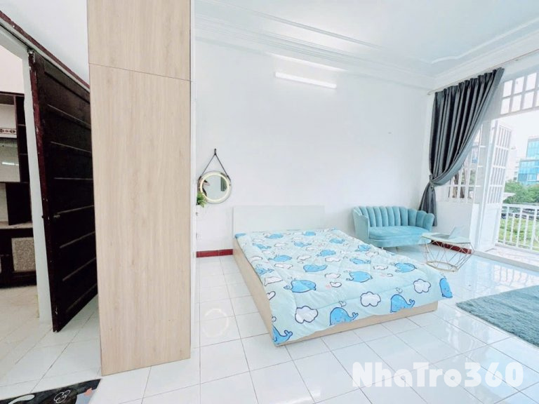 1pn ban công máy giặt riêng rộng 40m2 gần sân bay