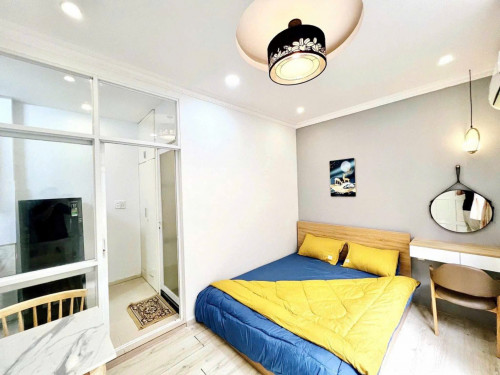 Cho thuê phòng trọ 1PN, full nội thất Q1, ngay cầu Ba Son, Bitexco, bến Bạch Đằng, phố đi bộ…