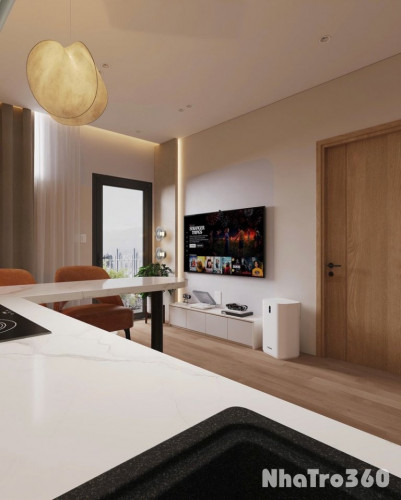 CĂN HỘ 1 PHÒNG NGỦ CHO THUÊ FULL NỘI THẤT-TÂN BÌNH