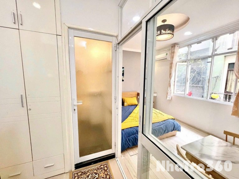 Cho thuê phòng trọ 1PN, full nội thất Q1, ngay cầu Ba Son, Bitexco, bến Bạch Đằng, phố đi bộ…