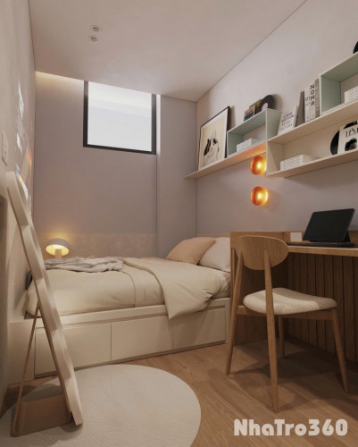 CĂN HỘ 1 PHÒNG NGỦ CHO THUÊ FULL NỘI THẤT-TÂN BÌNH