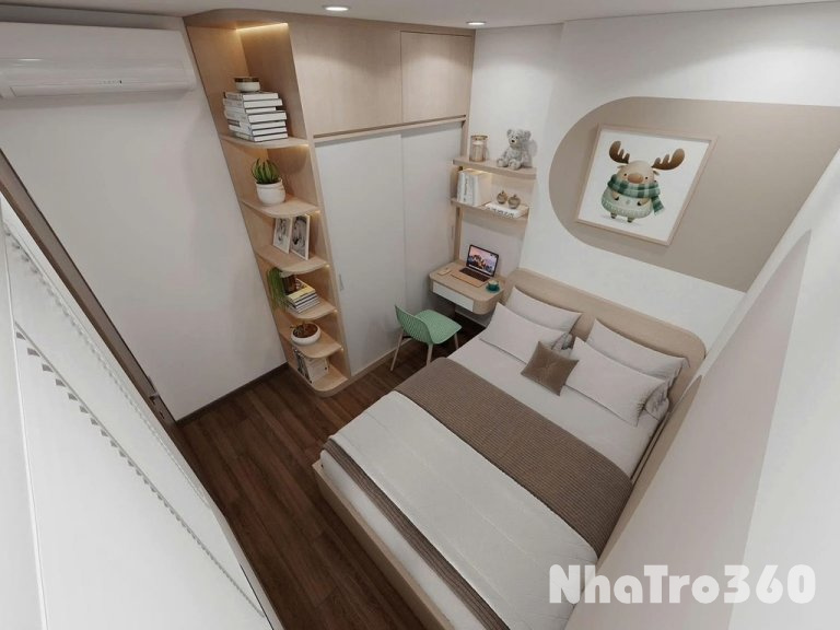 CHO THUÊ PHÒNG 1PN MỚI KHAI TRƯƠNG NGAY NHÀ GA T3