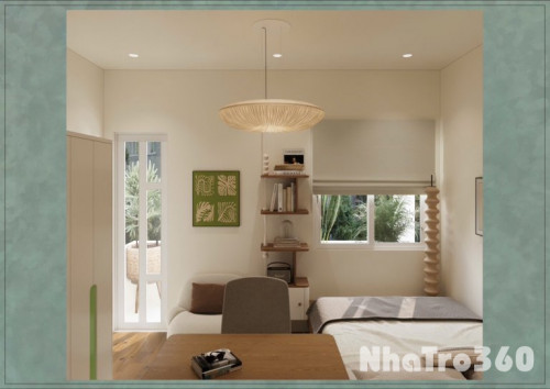 CĂN HỘ 1 PHÒNG NGỦ CHO THUÊ FULL NỘI THẤT-TÂN BÌNH