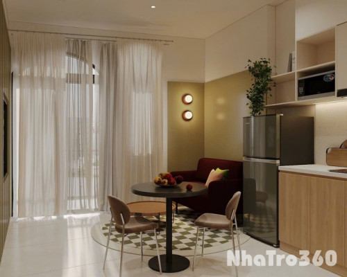 CĂN HỘ 1 PHÒNG NGỦ CHO THUÊ FULL NỘI THẤT-TÂN BÌNH
