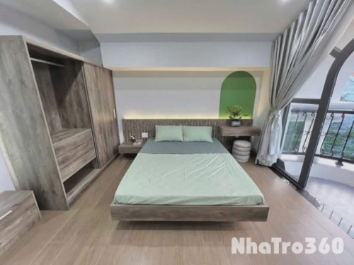 CHO THUÊ PHÒNG 1PN CÓ BANCOL NGAY NHÀ GA T3, QTB