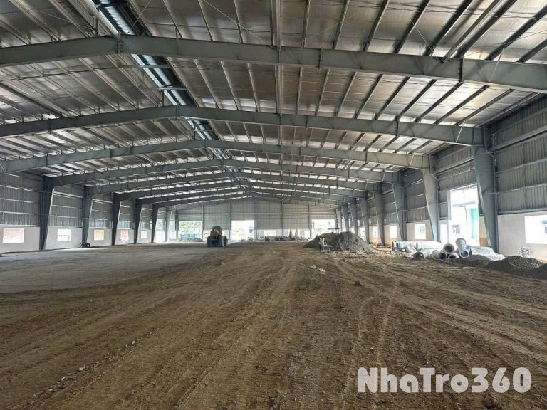 Cho thuê nhà xưởng 6.500m² ngoài KCN Bến Cát, Bình Dương – Xưởng mới 100%, PCCC tự động