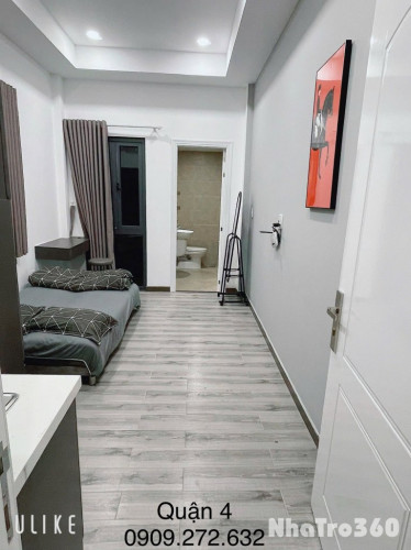 Cho thuê căn hộ Q4, Đường Nguyễn Thần Hiến, gần ĐH Nguyễn Tất Thành, chợ Xóm Chiếu, Cầu Tân Thuận