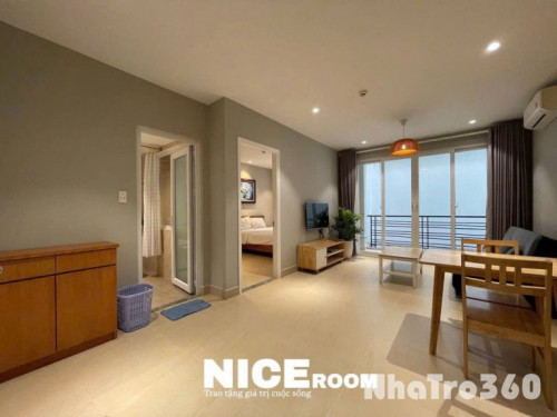 Căn Hộ 1PN Cho Thuê Tân Bình Ban Công Ngay Sân Bay