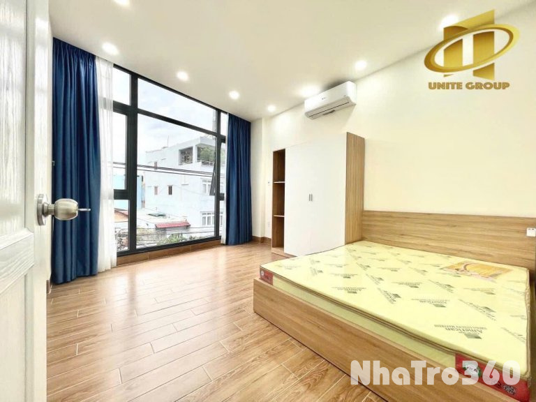Cho thuê căn hộ 2PN Cửa sổ thoáng Q1 gần ĐH Luật, ĐH Nguyễn Tất Thành, chợ 200, cầu Calmette