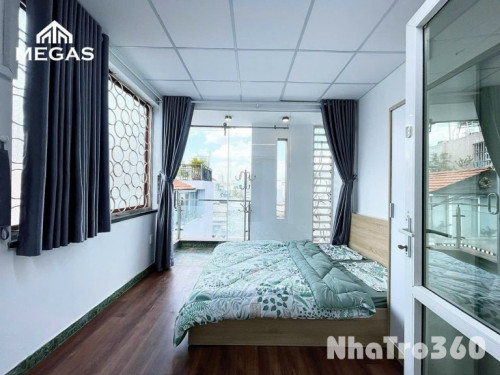 Cho thuê căn Studio ban công tách bếp Q1, ngay chợ Tân Định, nhà thờ Tân Định, công viên Lê Văn Tám