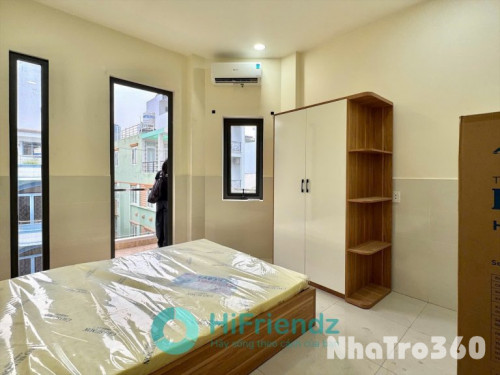 Cho thuê căn Studio ban công Q8, ngay cầu Chánh Hưng, cầu Nguyễn Tri Phương, Parcmall, Central Premium