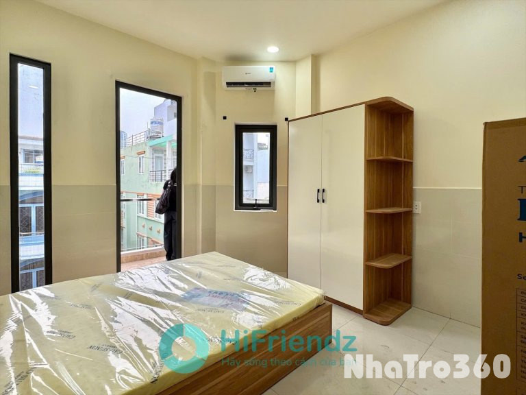 Cho thuê căn Studio ban công Q8, ngay cầu Chánh Hưng, cầu Nguyễn Tri Phương, Parcmall, Central Premium