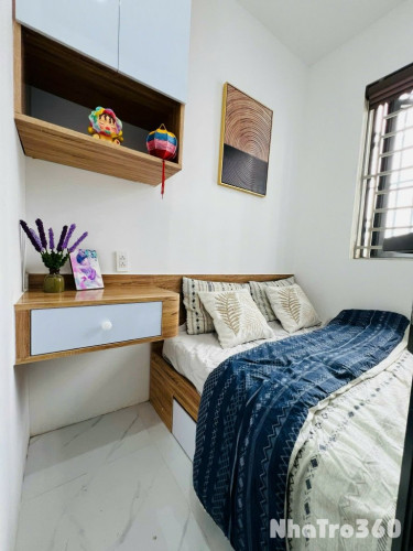 Cho thuê căn hộ 1PN, gác, Q4, đường Tôn Thất Thuyết, gần ĐH Nguyễn Tất Thành, Cầu Tân Thuận