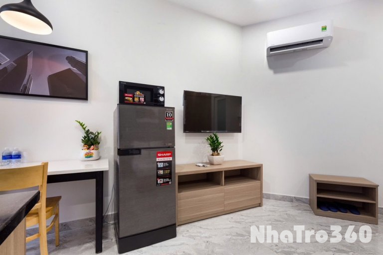 Căn hộ studio ban công gần Hoàng Văn Thụ Tân Bình