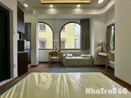 CHO THUÊ STUDIO FULL NỘI THẤT NGAY NHÀ GA T3, QTB