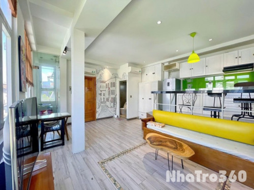 🔥CHO THUÊ CĂN HỘ 35m2 FULL NỘI THẤT QUẬN 1