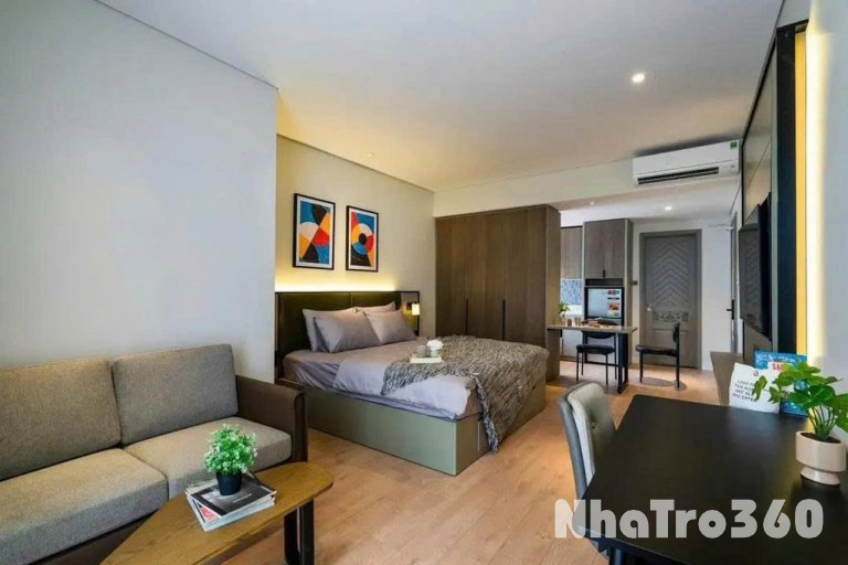 CĂN HỘ 1 PHÒNG NGỦ CHO THUÊ FULL NỘI THẤT-TÂN BÌNH