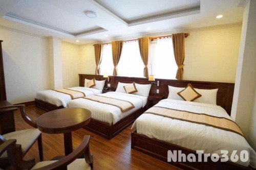 Cho thuê khách sạn 11 phòng kinh doanh mặt tiền Hà Huy Tập phường 3 Đà Lạt giá 32 triệu