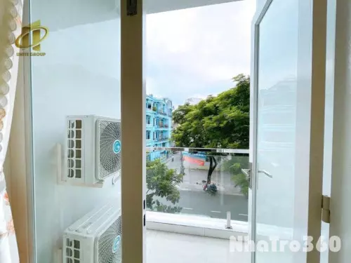 Cho thuê căn hộ 2PN, ban công, Q4, Đường Lê Văn Linh, gần ĐH Luật, ĐH Nguyễn Tất Thành, Chợ Xóm Chiếu