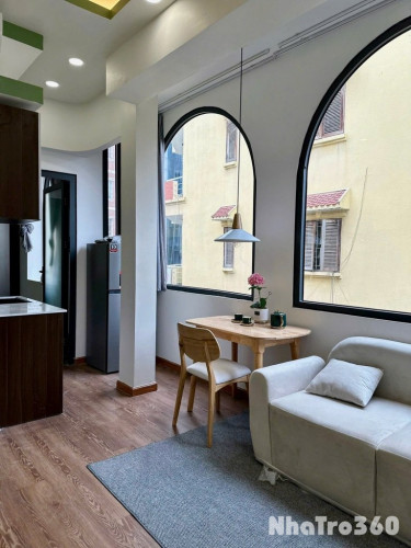 CHO THUÊ STUDIO FULL NỘI THẤT NGAY NHÀ GA T3, QTB