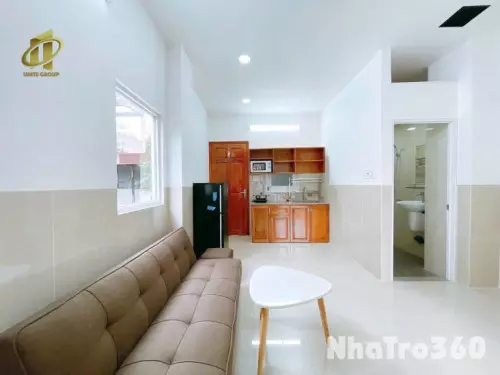 Cho thuê căn hộ 2PN, ban công, Q4, Đường Lê Văn Linh, gần ĐH Luật, ĐH Nguyễn Tất Thành, Chợ Xóm Chiếu