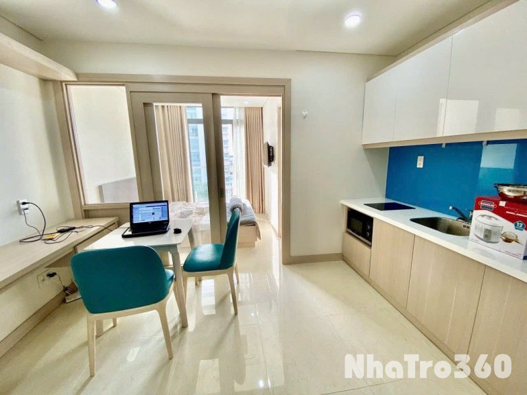 Cho thuê căn hộ 1PN, Q1, đường Trần Hưng Đạo, gần ĐH Văn Lang, Công Viên 23 Tháng 9, cầu Nguyễn Văn Cừ