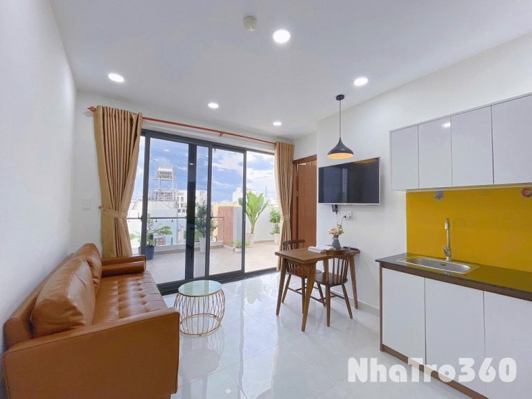 Căn Hộ Dịch Vụ 1PN Full Nội Thất Ban Công Thoáng