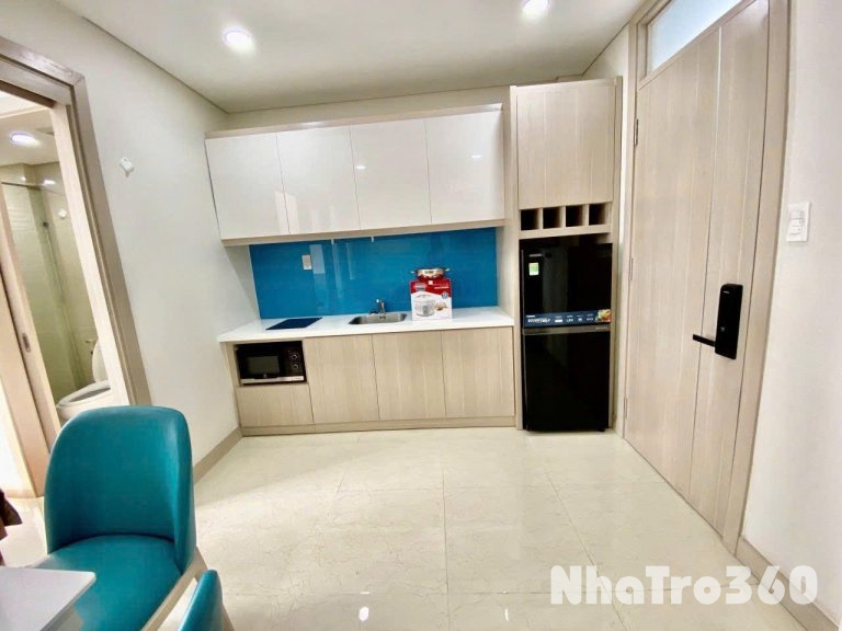 Cho thuê căn hộ 1PN, Q1, đường Trần Hưng Đạo, gần ĐH Văn Lang, Công Viên 23 Tháng 9, cầu Nguyễn Văn Cừ