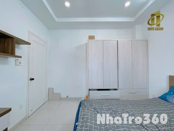 Cho thuê căn hộ 1PN Cửa sổ thoáng Q4 gần ĐH Luật, ĐH Nguyễn Tất Thành, cầu Tân Thuận, chợ 200