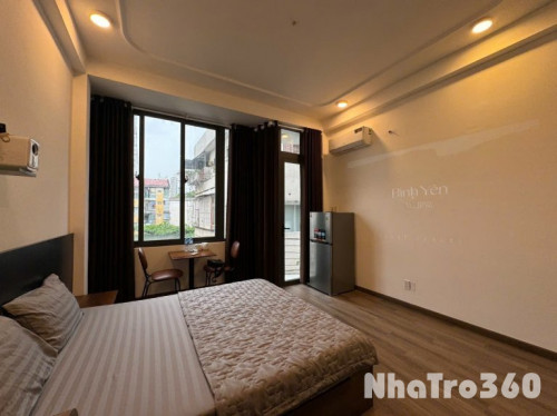 Studio ban công, máy giặt riêng Q1 - gần chợ Tân Định, nhà thờ Tân Định, cầu Công Lý…