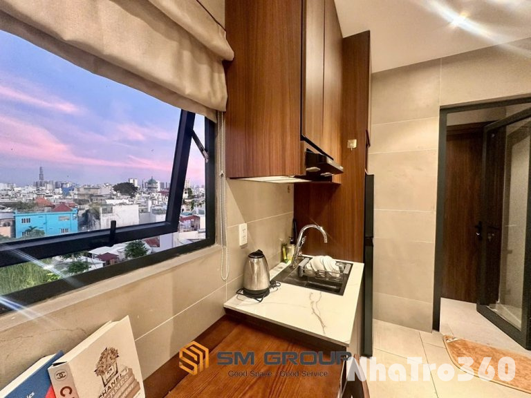 Studio máy giặt riêng ban công gần ga T3 Tân Bình