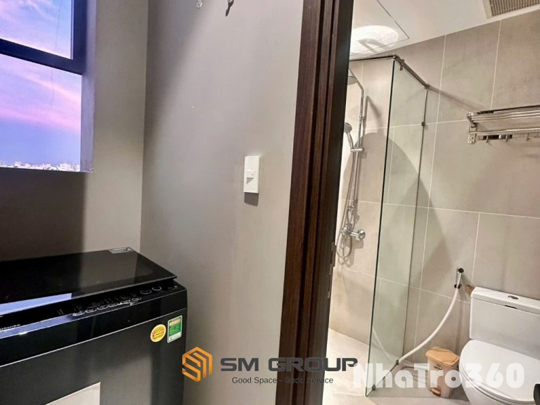 Studio máy giặt riêng ban công gần ga T3 Tân Bình