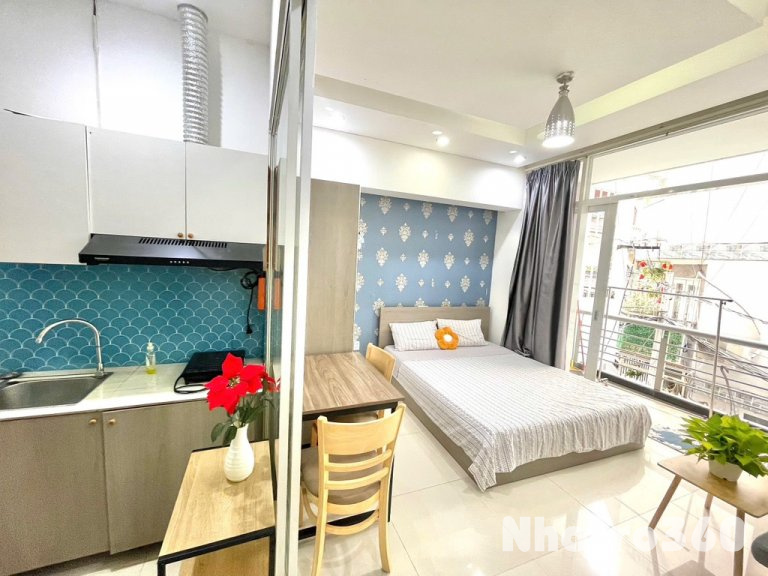 Căn Hộ 1PN Full Nội Thất 40m2 Gần Chợ Bà Chiều