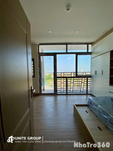 Căn hộ studio ban công lớn gần sân bay Tân Bình