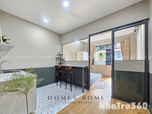 Cho thuê căn hộ 1PN, ban công, Q4, Đường Khánh Hội, gần Cầu Ông Lãnh, Cầu Kênh Tẻ, Công Viên Khánh Hội