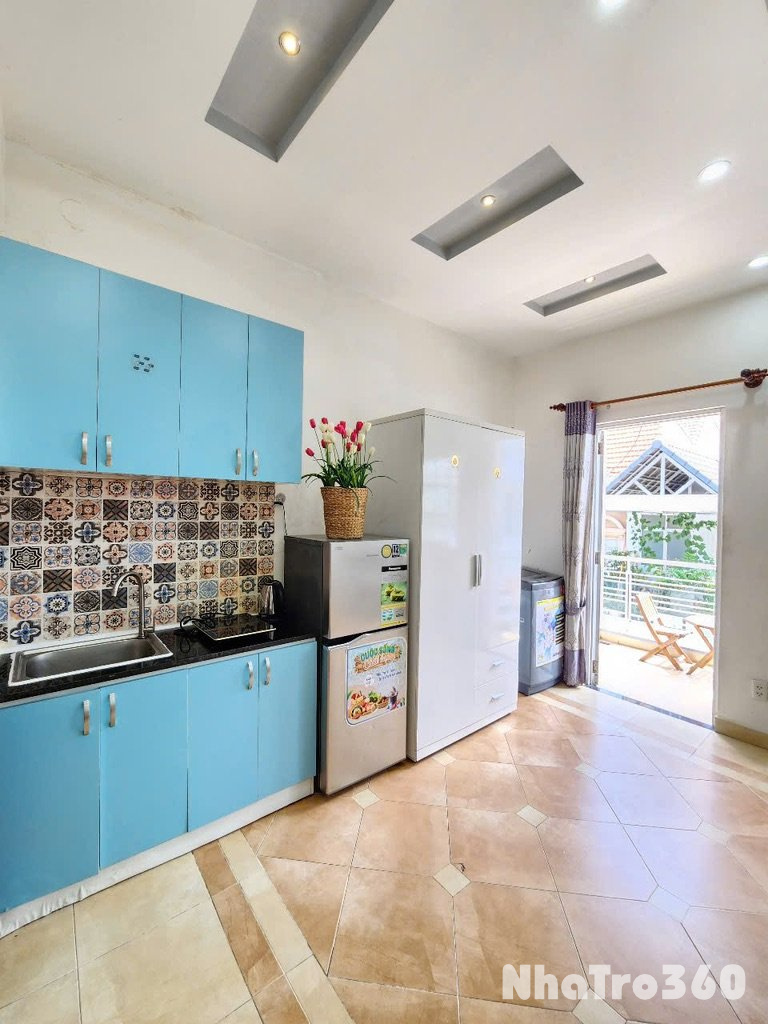 Căn hộ studio máy giặt riêng gần sân bay Tân Bình