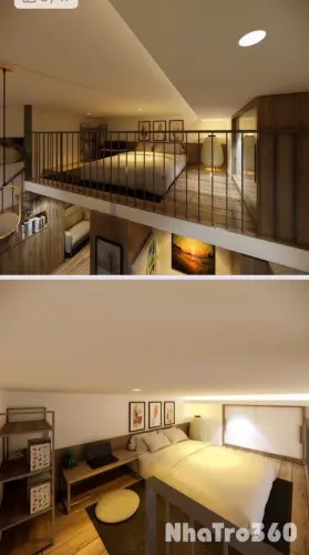 CHO THUÊ PHÒNG DUPLEX KHÔNG GIỚI HẠN NGƯỜI Ở, QTB