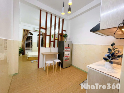 Cho thuê căn hộ 1PN ban công quận 3 tách bếp