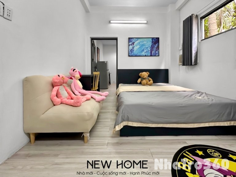 Căn hộ mini 1PN - máy giặt riêng - full nội thất. Gần nhà thờ Tân Định, chợ Tân Định, công Viên Lê Văn Tám