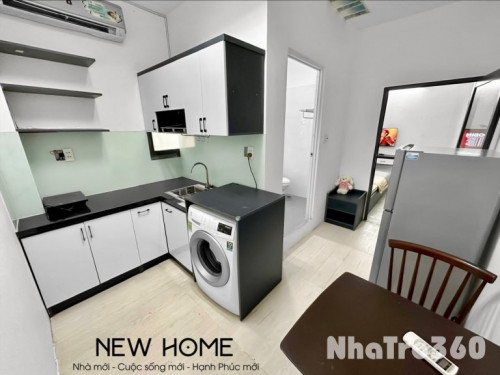 Căn hộ mini 1PN - máy giặt riêng - full nội thất. Gần nhà thờ Tân Định, chợ Tân Định, công Viên Lê Văn Tám