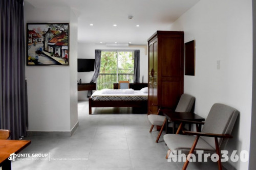 Studio Tách Bếp Quận Tân Bình Bancol Gần Nhà Ga T3