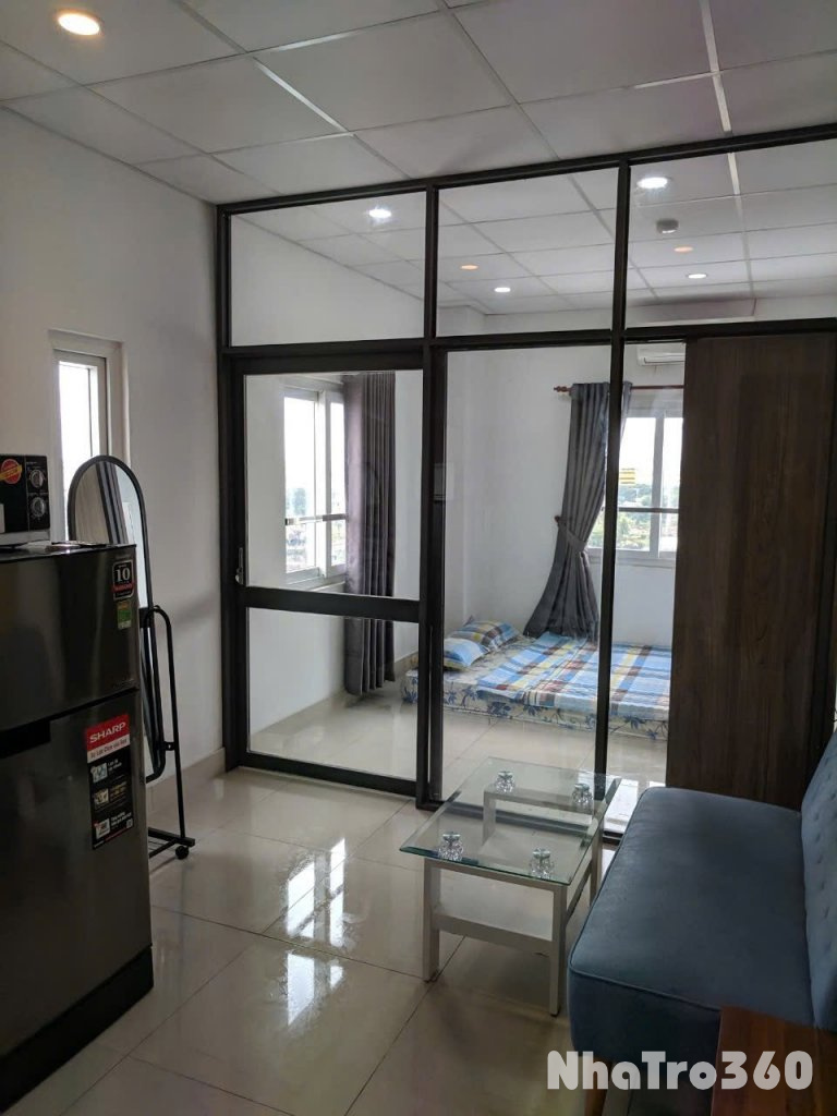 Cho thuê căn hộ 1PN Cửa sổ thoáng Q4 gần cầu Ông Lãnh, cầu Calmette, cầu Nguyễn Văn Cừ