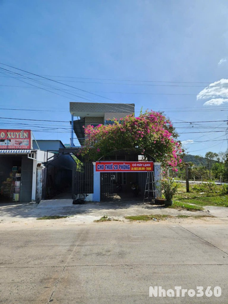 Cho thuê dãy trọ 20 phòng full máy lạnh, Bến Tràm, Cửa Dương, PQ